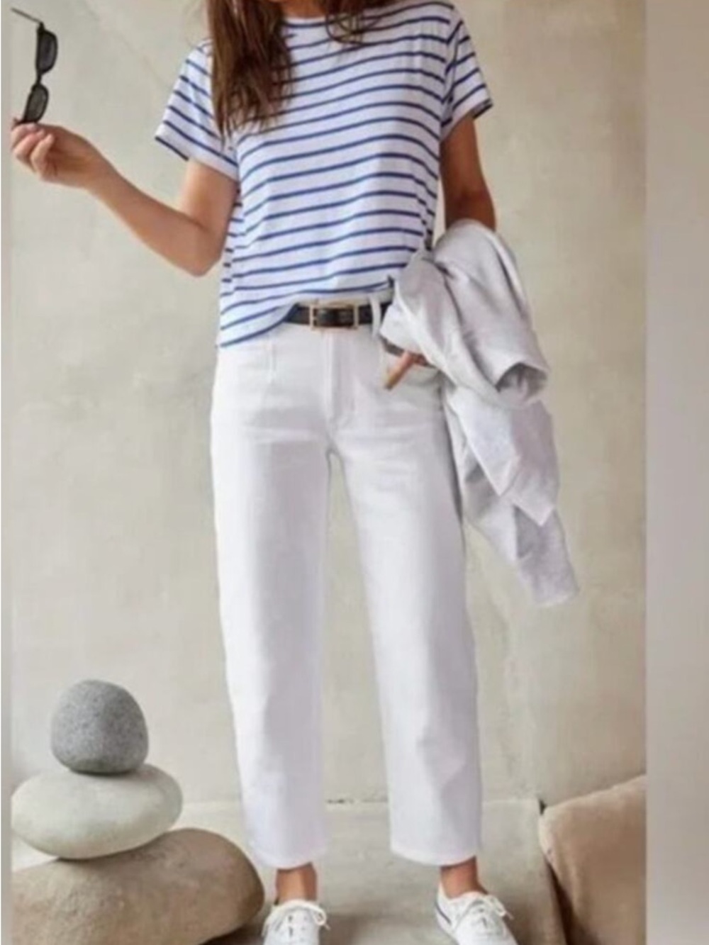 AYR White Denim Jeans - The Beat tofu